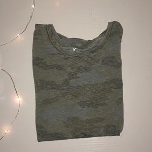 american eagle camo shirt